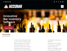 Tablet Screenshot of accubar.com