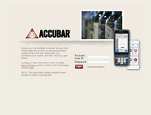 Tablet Screenshot of accubar.net